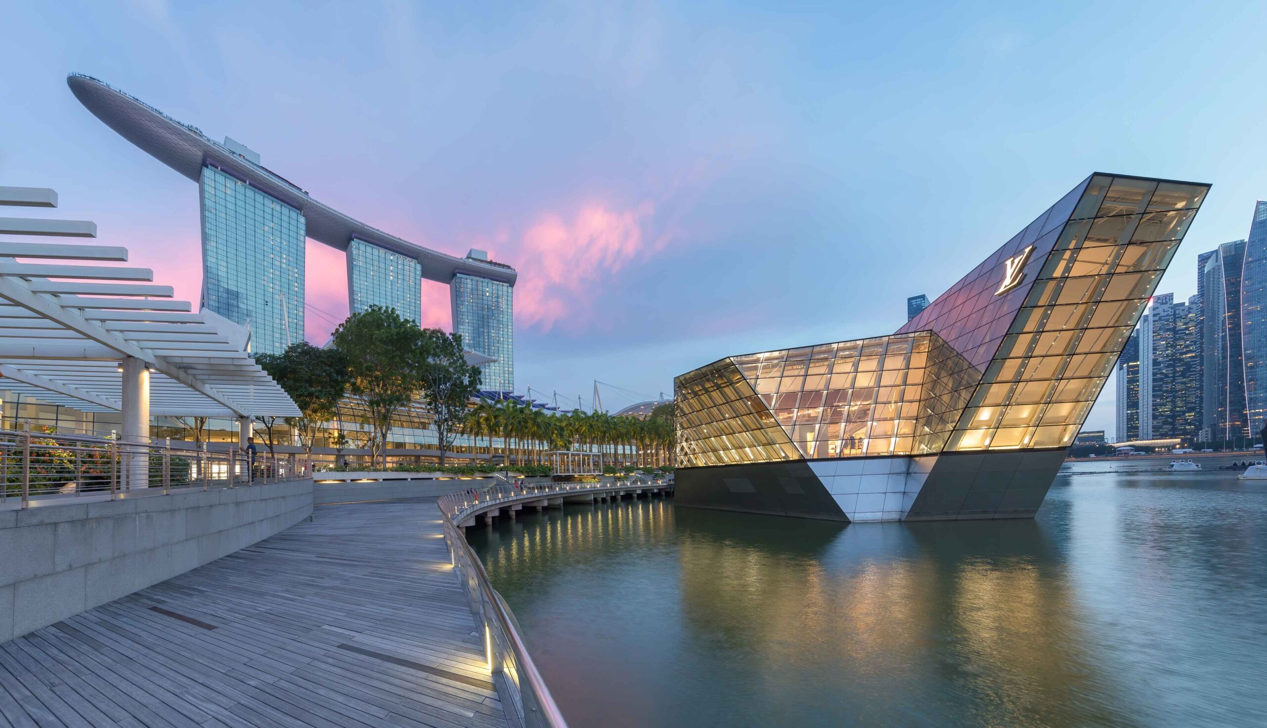 Marina Bay Sands - Crystal Pavilions